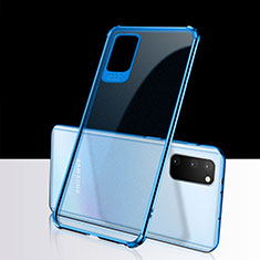 Funda Silicona Ultrafina Carcasa Transparente S02 para Samsung Galaxy S20 Azul
