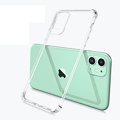 Funda Silicona Ultrafina Carcasa Transparente S03 para Apple iPhone 11 Claro