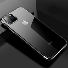 Funda Silicona Ultrafina Carcasa Transparente S03 para Apple iPhone 11 Pro Negro