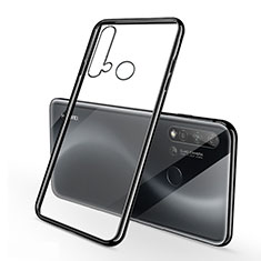 Funda Silicona Ultrafina Carcasa Transparente S03 para Huawei P20 Lite (2019) Negro