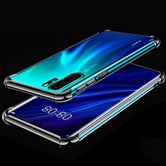 Funda Silicona Ultrafina Carcasa Transparente S03 para Huawei P30 Pro New Edition Negro