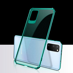 Funda Silicona Ultrafina Carcasa Transparente S03 para Samsung Galaxy S20 Plus Verde