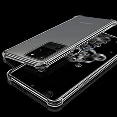 Funda Silicona Ultrafina Carcasa Transparente S03 para Samsung Galaxy S20 Ultra 5G Claro