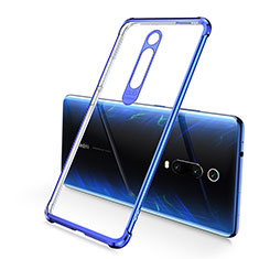Funda Silicona Ultrafina Carcasa Transparente S03 para Xiaomi Mi 9T Azul