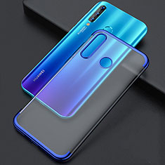 Funda Silicona Ultrafina Carcasa Transparente S04 para Huawei Honor 20E Azul
