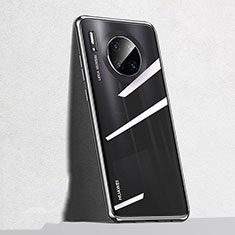 Funda Silicona Ultrafina Carcasa Transparente S04 para Huawei Mate 30 Negro