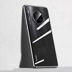 Funda Silicona Ultrafina Carcasa Transparente S04 para Huawei Mate 30E Pro 5G Negro