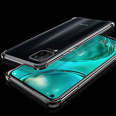 Funda Silicona Ultrafina Carcasa Transparente S04 para Huawei Nova 6 SE Negro
