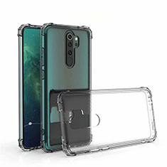 Funda Silicona Ultrafina Carcasa Transparente S04 para Xiaomi Redmi Note 8T Gris