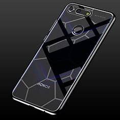 Funda Silicona Ultrafina Carcasa Transparente S05 para Huawei Honor V20 Negro