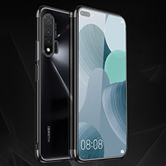 Funda Silicona Ultrafina Carcasa Transparente S05 para Huawei Nova 6 5G Negro