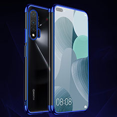 Funda Silicona Ultrafina Carcasa Transparente S05 para Huawei Nova 6 Azul