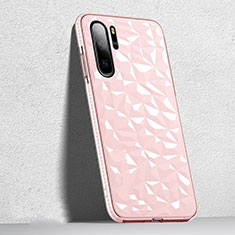 Funda Silicona Ultrafina Carcasa Transparente S05 para Huawei P30 Pro Rosa