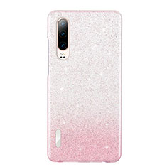 Funda Silicona Ultrafina Carcasa Transparente S05 para Huawei P30 Rosa