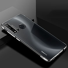 Funda Silicona Ultrafina Carcasa Transparente S07 para Huawei P20 Lite (2019) Plata