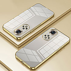 Funda Silicona Ultrafina Carcasa Transparente SY1 para Huawei Honor 50 Pro 5G Oro