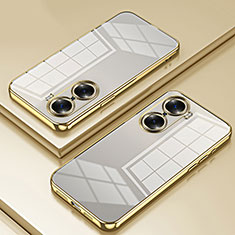 Funda Silicona Ultrafina Carcasa Transparente SY1 para Huawei Honor 60 5G Oro