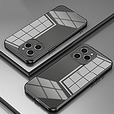 Funda Silicona Ultrafina Carcasa Transparente SY1 para Huawei Honor 60 SE 5G Negro
