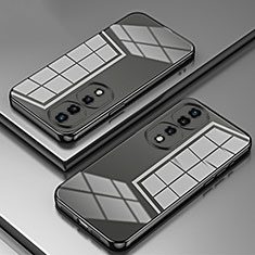 Funda Silicona Ultrafina Carcasa Transparente SY1 para Huawei Honor 70 Pro 5G Negro