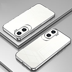 Funda Silicona Ultrafina Carcasa Transparente SY1 para Huawei Honor 90 Lite 5G Plata