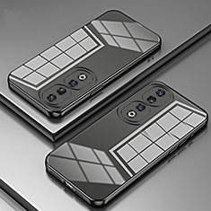 Funda Silicona Ultrafina Carcasa Transparente SY1 para Huawei Honor 90 Pro 5G Negro