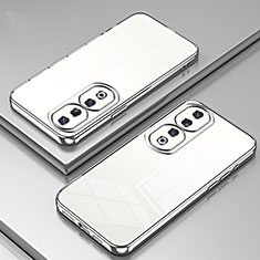 Funda Silicona Ultrafina Carcasa Transparente SY1 para Huawei Honor 90 Pro 5G Plata