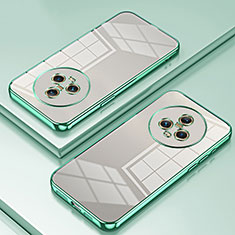 Funda Silicona Ultrafina Carcasa Transparente SY1 para Huawei Honor Magic5 5G Verde