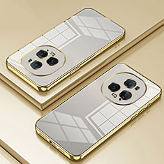Funda Silicona Ultrafina Carcasa Transparente SY1 para Huawei Honor Magic5 Ultimate 5G Oro