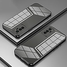 Funda Silicona Ultrafina Carcasa Transparente SY1 para Huawei Honor V30 5G Negro