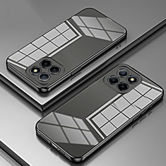Funda Silicona Ultrafina Carcasa Transparente SY1 para Huawei Honor X6a Negro