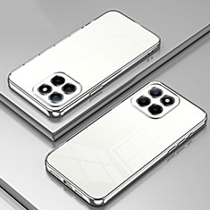 Funda Silicona Ultrafina Carcasa Transparente SY1 para Huawei Honor X6a Plata