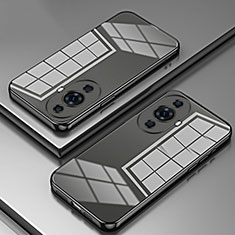 Funda Silicona Ultrafina Carcasa Transparente SY1 para Huawei Nova 11 Pro Negro