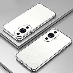 Funda Silicona Ultrafina Carcasa Transparente SY1 para Huawei Nova 11 Pro Plata