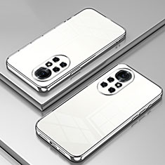 Funda Silicona Ultrafina Carcasa Transparente SY1 para Huawei Nova 8 Pro 5G Plata