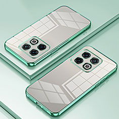 Funda Silicona Ultrafina Carcasa Transparente SY1 para OnePlus 10 Pro 5G Verde