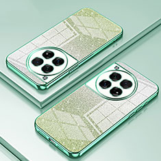Funda Silicona Ultrafina Carcasa Transparente SY1 para OnePlus 12 5G Verde
