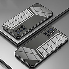 Funda Silicona Ultrafina Carcasa Transparente SY1 para OnePlus 8T 5G Negro