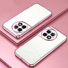 Funda Silicona Ultrafina Carcasa Transparente SY1 para OnePlus Ace 2 Pro 5G Oro Rosa