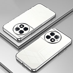 Funda Silicona Ultrafina Carcasa Transparente SY1 para OnePlus Ace 2 Pro 5G Plata