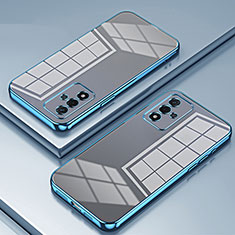 Funda Silicona Ultrafina Carcasa Transparente SY1 para Oppo A93s 5G Azul