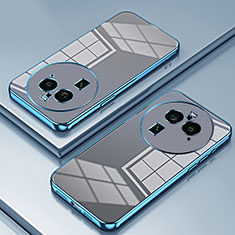 Funda Silicona Ultrafina Carcasa Transparente SY1 para Oppo Find X6 Pro 5G Azul