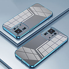 Funda Silicona Ultrafina Carcasa Transparente SY1 para Xiaomi Mi Mix 4 5G Azul