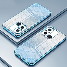 Funda Silicona Ultrafina Carcasa Transparente SY1 para Xiaomi Redmi 11A 4G Azul