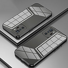 Funda Silicona Ultrafina Carcasa Transparente SY1 para Xiaomi Redmi Note 10 Pro 5G Negro