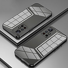 Funda Silicona Ultrafina Carcasa Transparente SY1 para Xiaomi Redmi Note 11 5G Negro