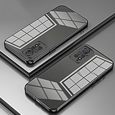 Funda Silicona Ultrafina Carcasa Transparente SY1 para Xiaomi Redmi Note 11 Pro 4G Negro