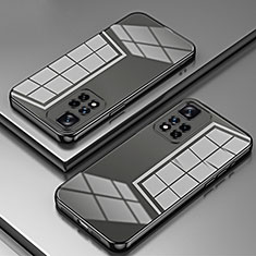 Funda Silicona Ultrafina Carcasa Transparente SY1 para Xiaomi Redmi Note 11 Pro 5G Negro