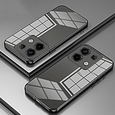 Funda Silicona Ultrafina Carcasa Transparente SY1 para Xiaomi Redmi Note 13 Pro 5G Negro