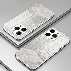 Funda Silicona Ultrafina Carcasa Transparente SY2 para Apple iPhone 15 Pro Max Claro