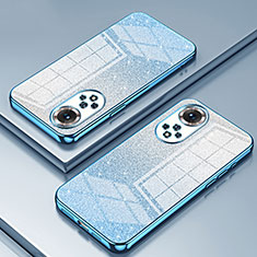 Funda Silicona Ultrafina Carcasa Transparente SY2 para Huawei Honor 50 5G Azul
